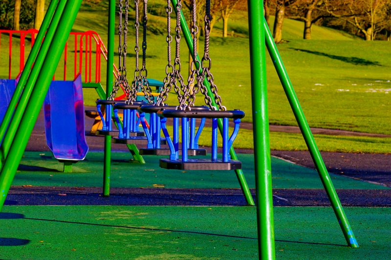 Wooden Swing Set Installation in Overland Park, KS
